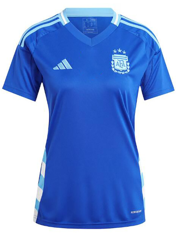 Argentina maillot extérieur féminin deuxième uniforme de football féminin sportswear football hauts maillot de sport 2024 coupe de l'euro